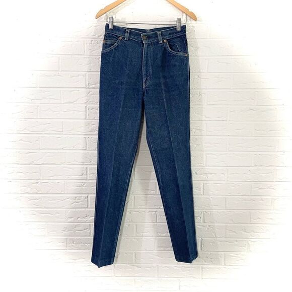 Vintage Levi’s 573 Mom High Waisted Creased Jeans Size 9 - Picture 1 of 10